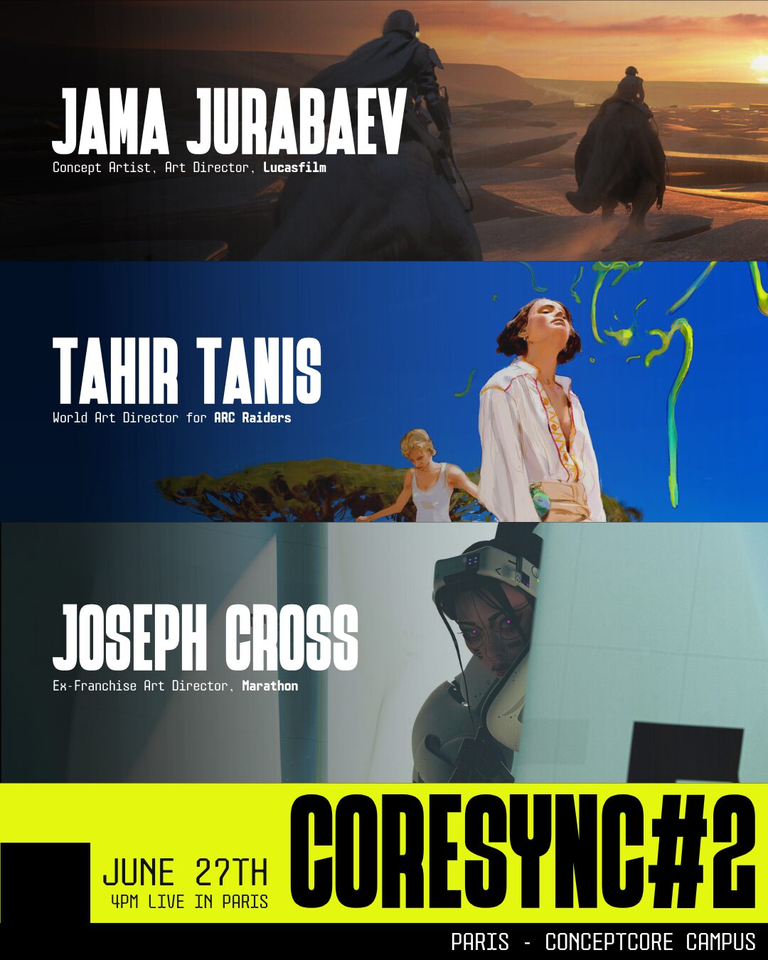 CORESYNC #2 with Jama Jurabaev, Tahir Tanis, and Joseph Cross